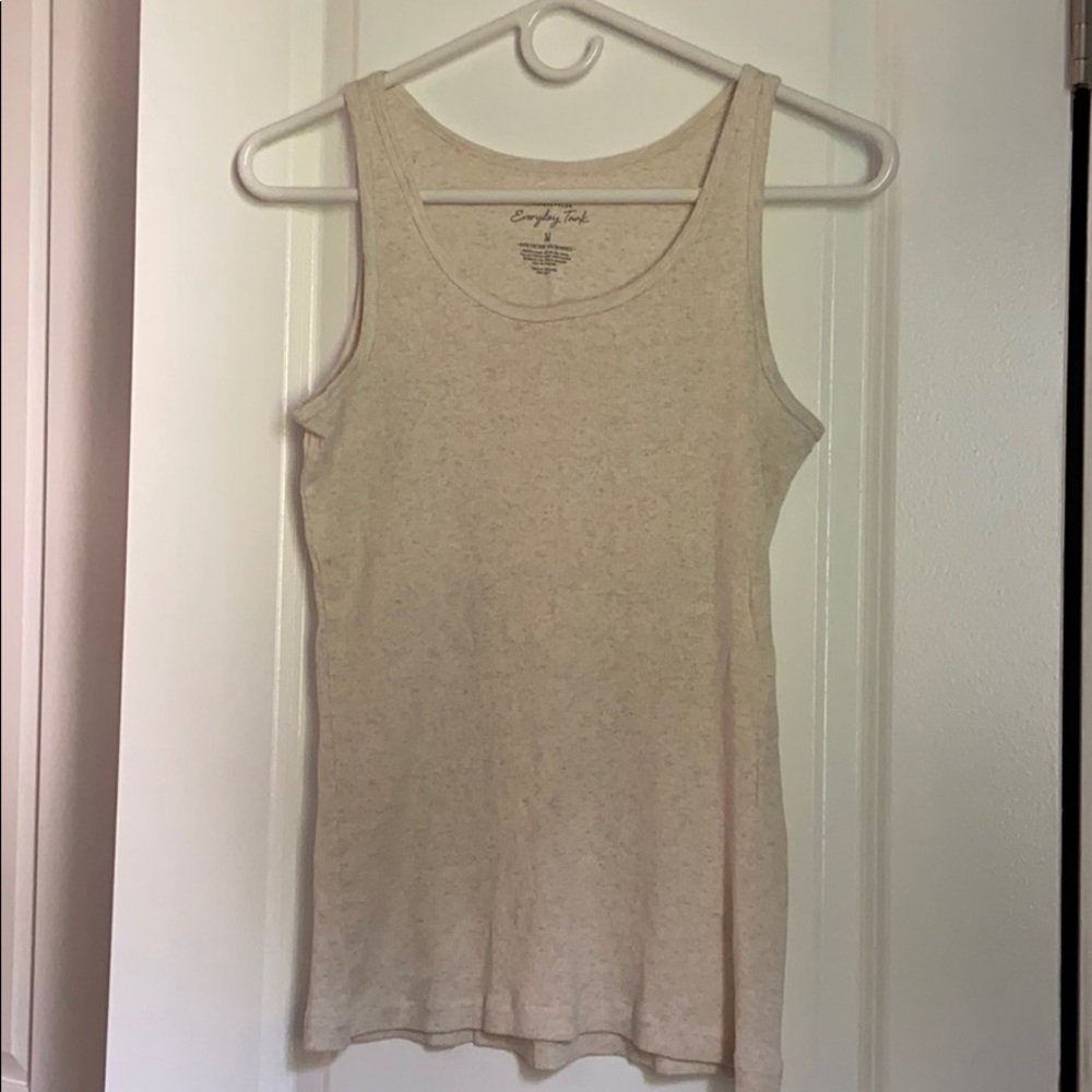 Cream tank top
